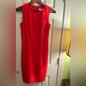 Red dress